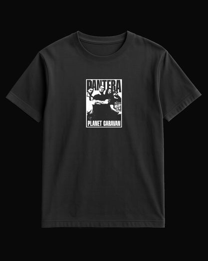 Pantera Planet Caravan Siyah Tişört