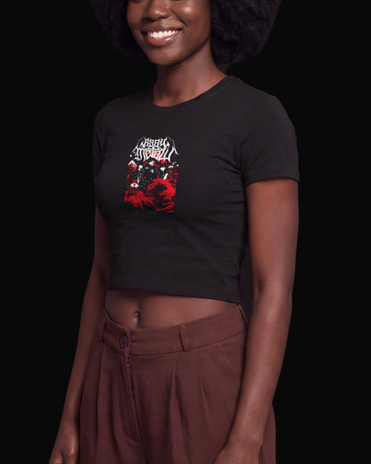 Babymetal Grup Logo Siyah Baby Tee Tişört V2