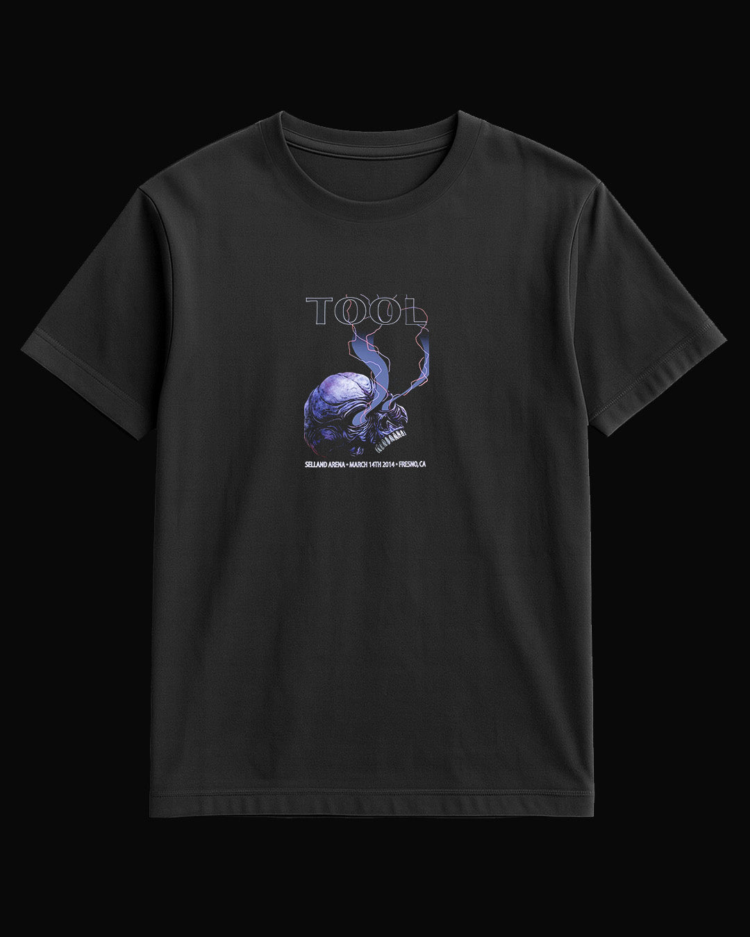 Tool Skull Siyah Tişört