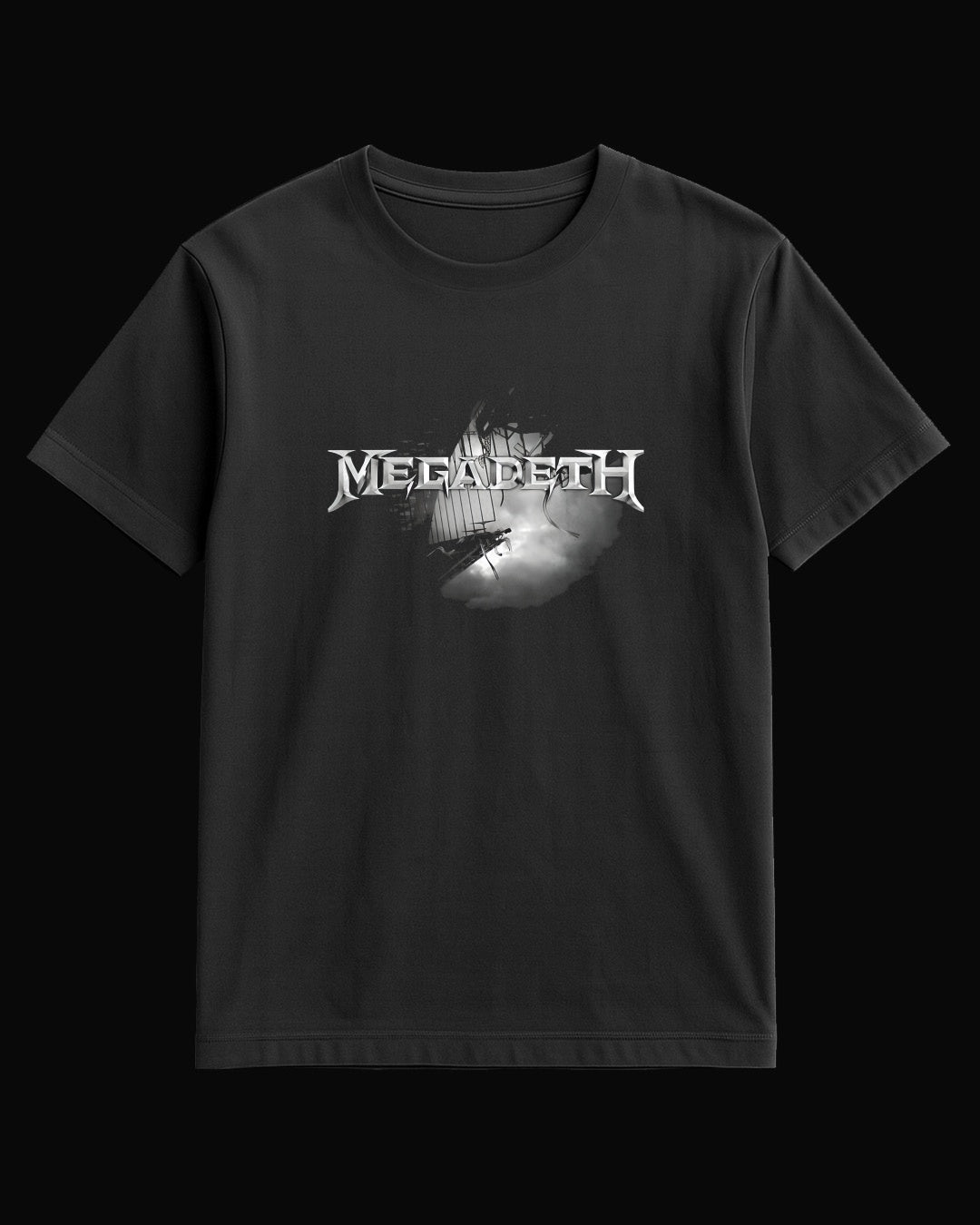 Megadeth Sail Siyah Tişört