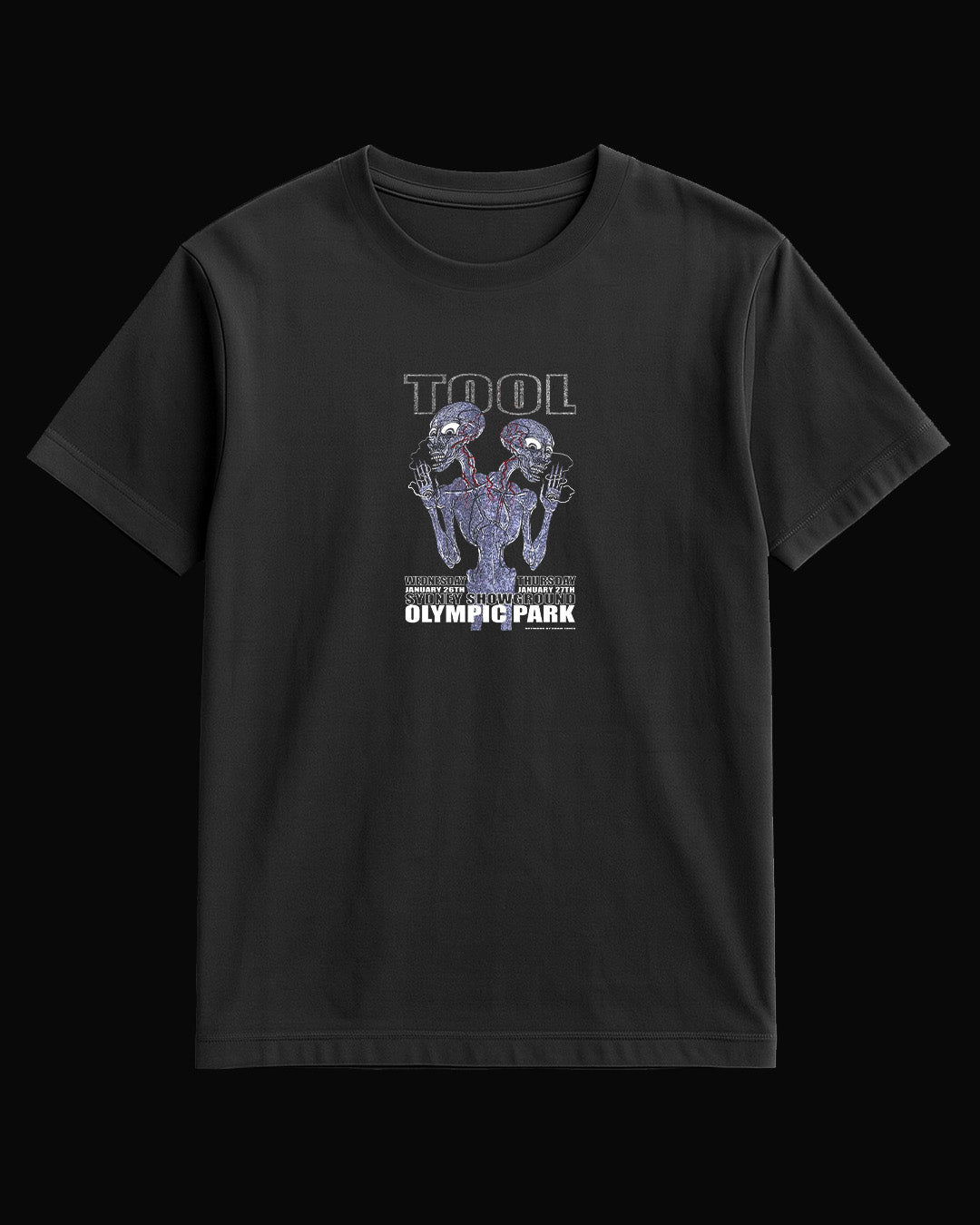 Tool Olympic Siyah Tişört
