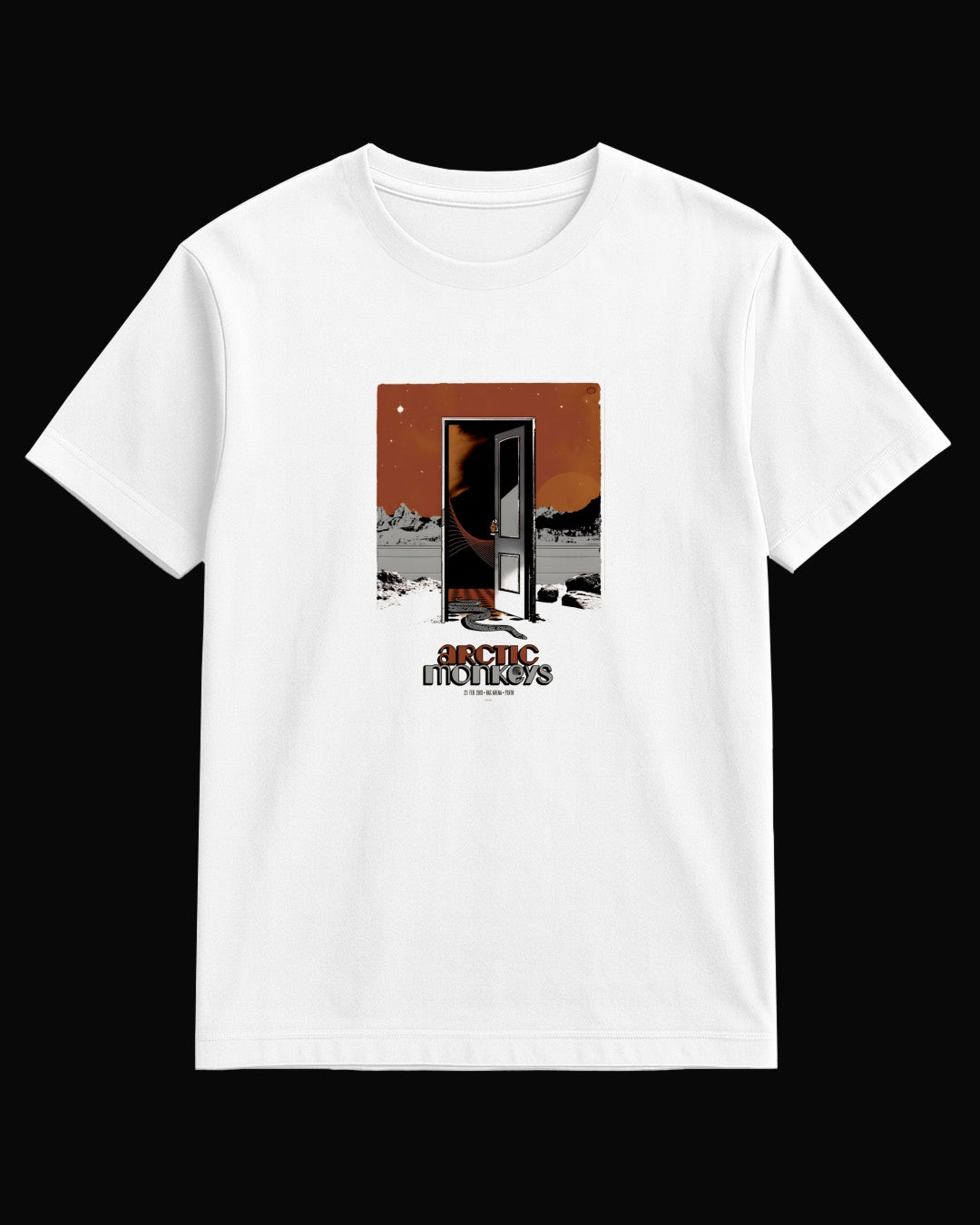 Arctic Monkeys Snail Snake Beyaz Tişört