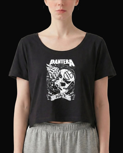Pantera Walk Siyah Kadın Tişört