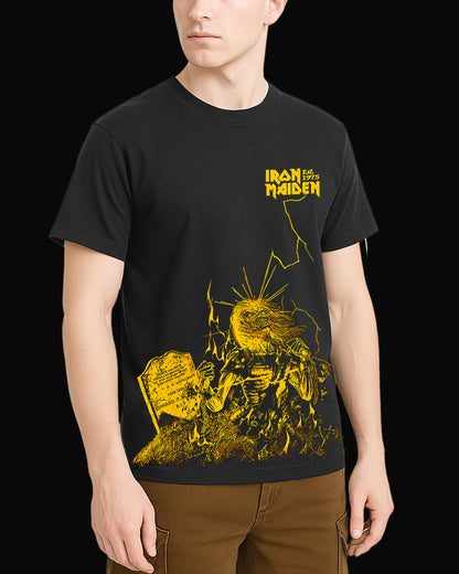 Iron Maiden No Prayer for the Dying Siyah Tişört