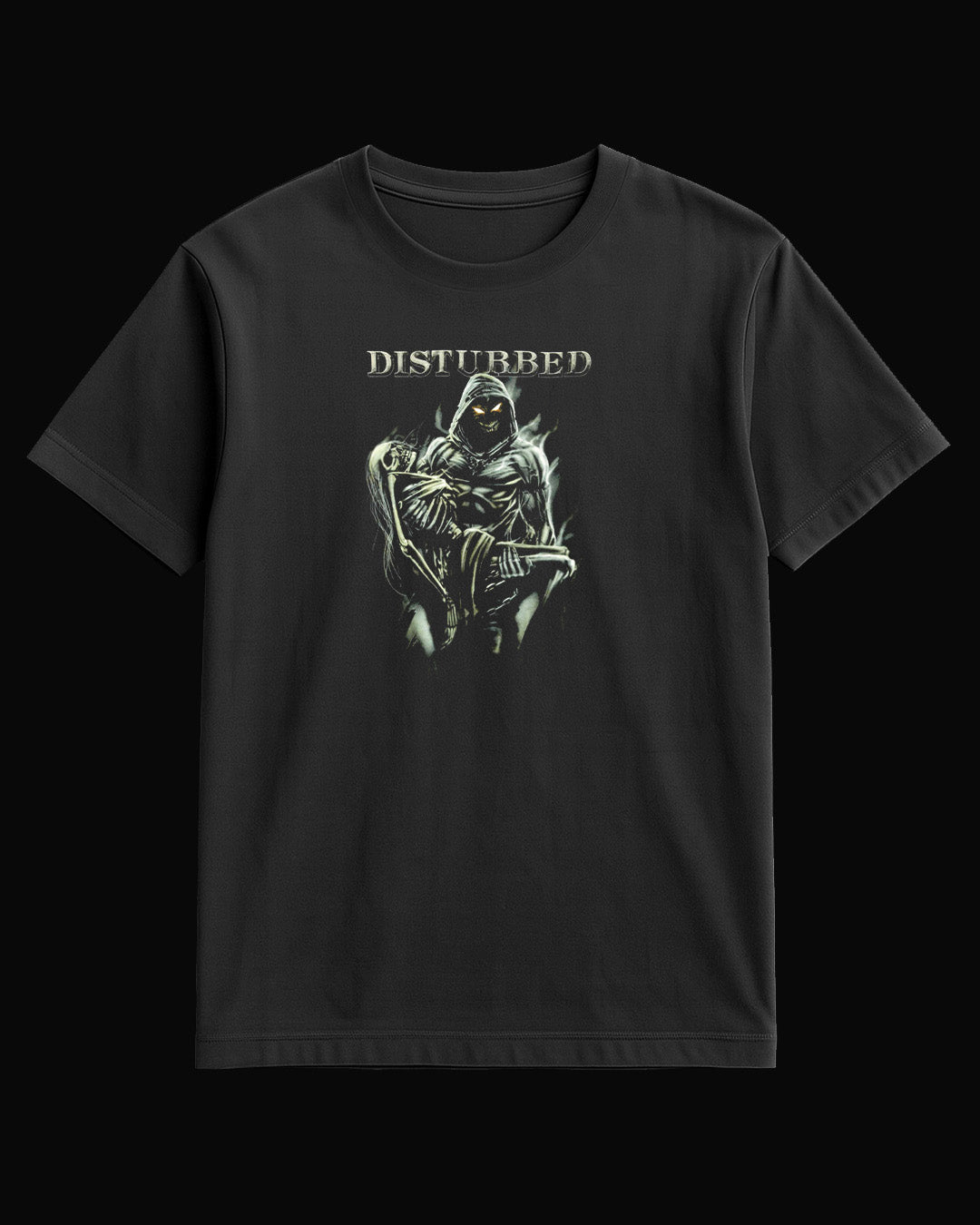 Disturbed Grup Logo Siyah Tişört V2