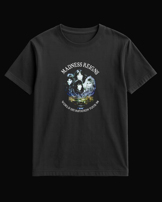 Savatage Madness Reigns Siyah Tişört V2
