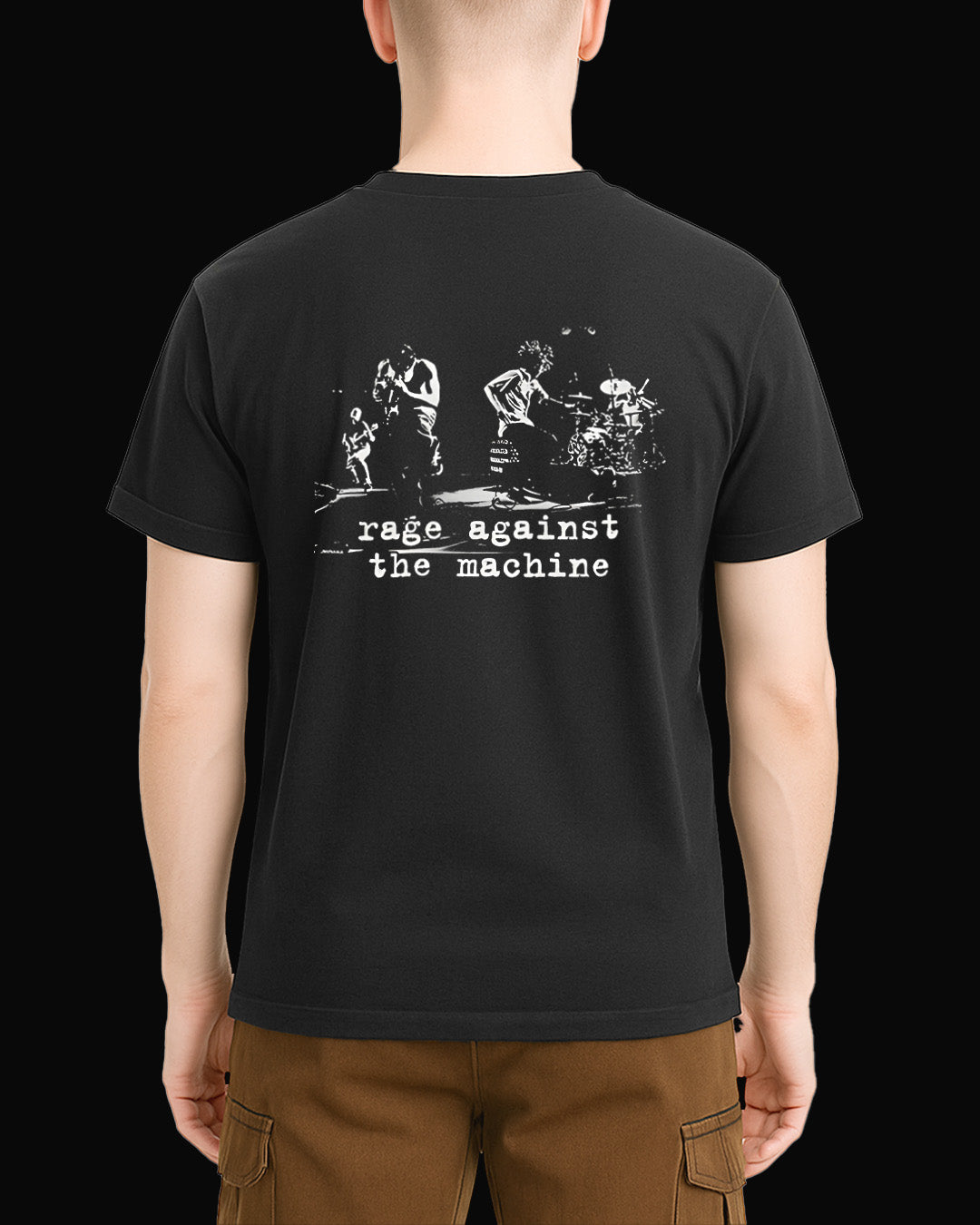 Rage Againts The Machine R Siyah Tişört