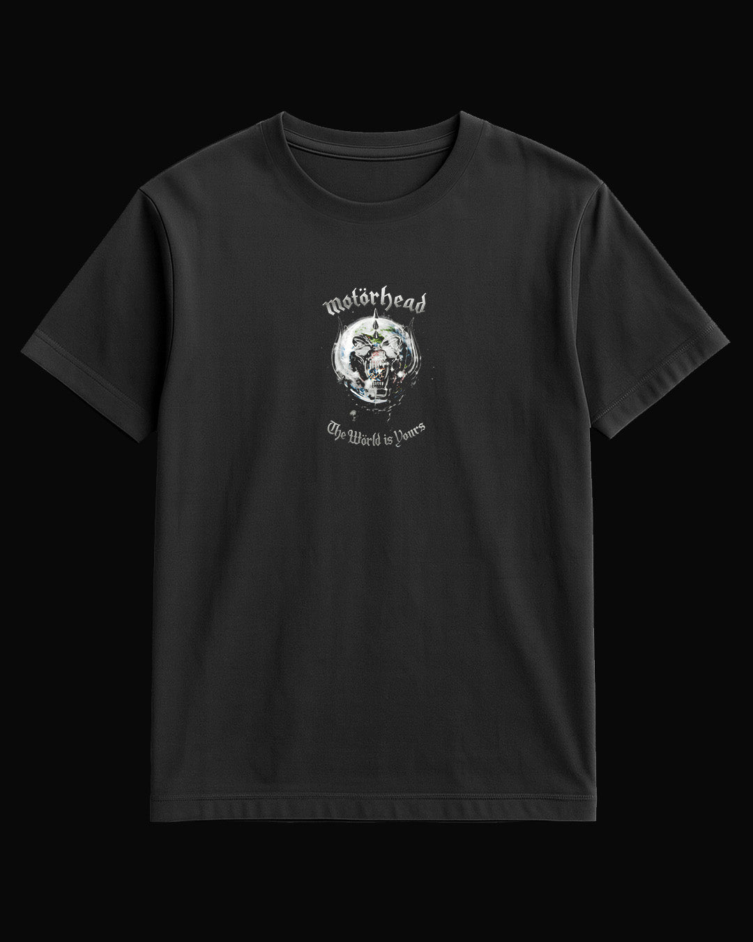 Motörhead The Wörld Is Yours Siyah Tişört V2