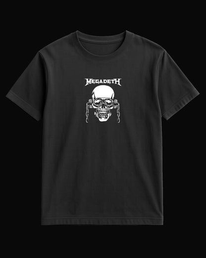 Megadeth Grup Logo-4 Siyah Tişört