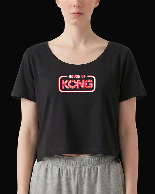 Gorillaz House of KONG Siyah Kadın Tişört