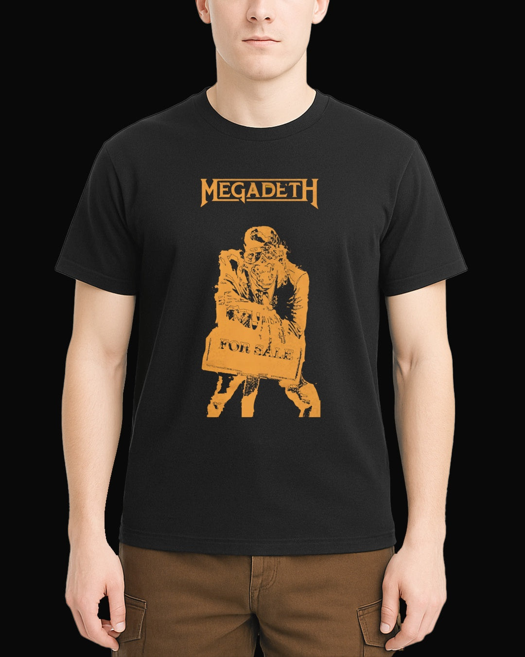 Megadeth FOR SALE Siyah Tişört