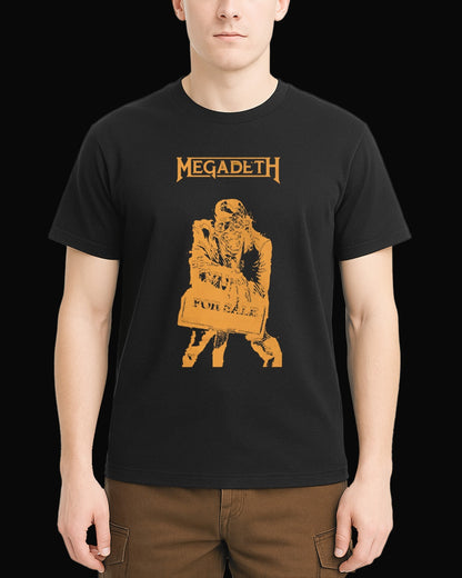 Megadeth FOR SALE Siyah Tişört
