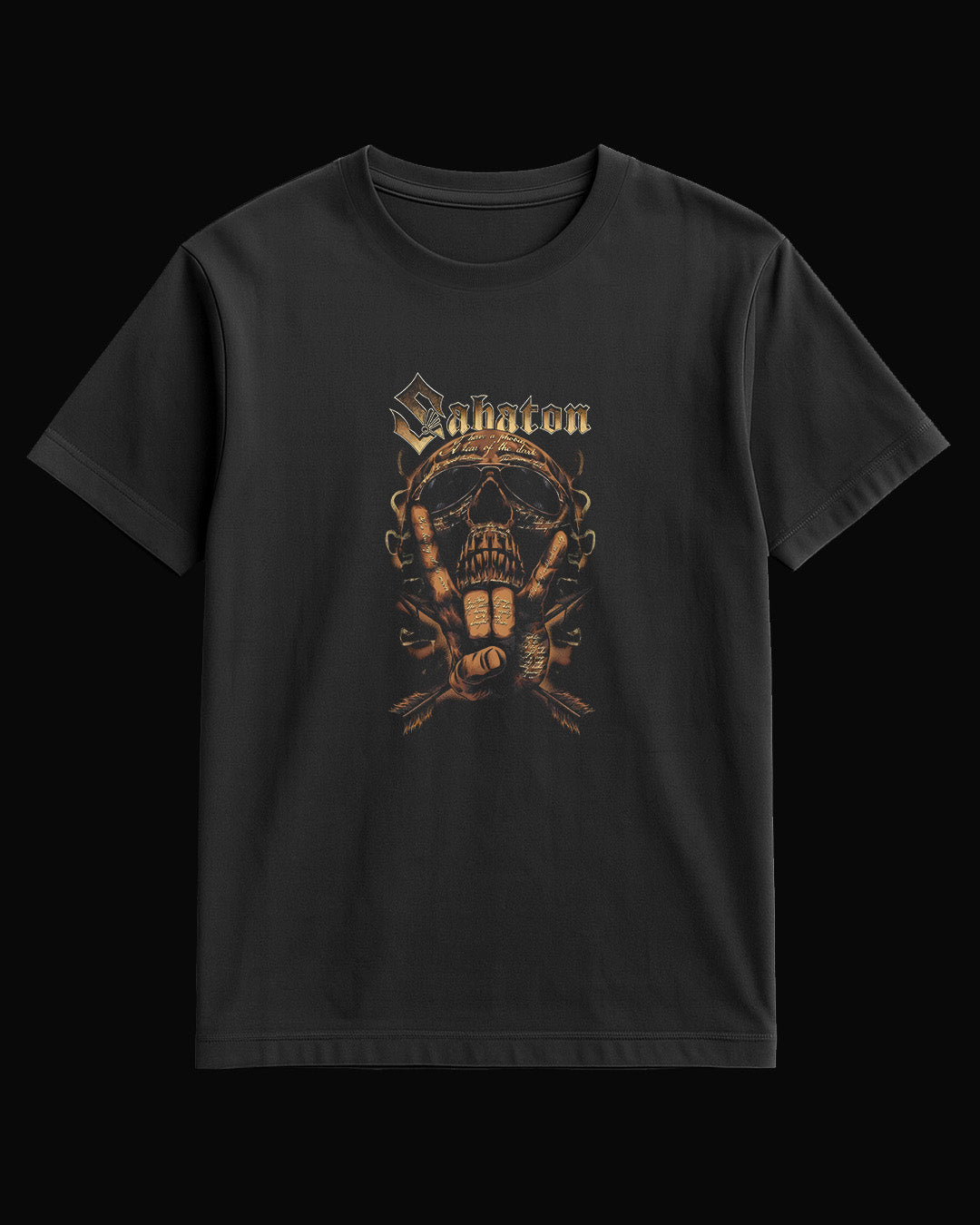 Sabaton War and Victory Siyah Tişört