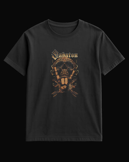 Sabaton War and Victory Siyah Tişört
