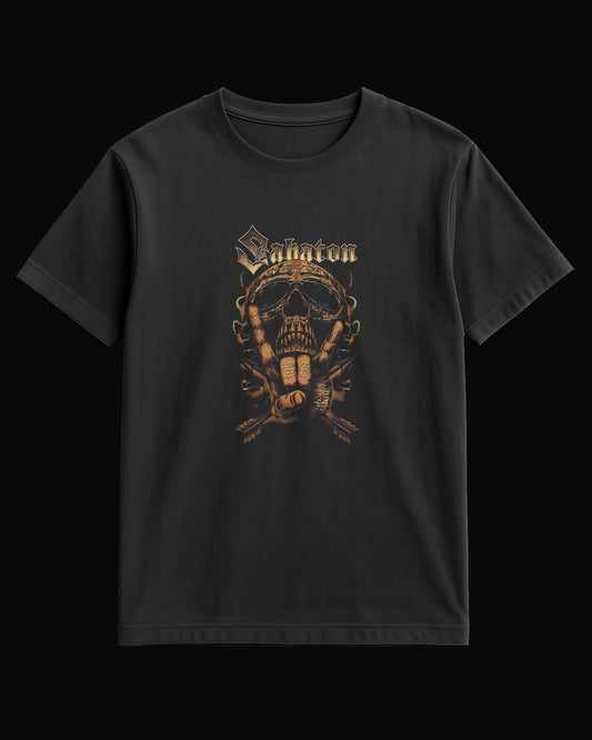 Sabaton War and Victory Siyah Tişört