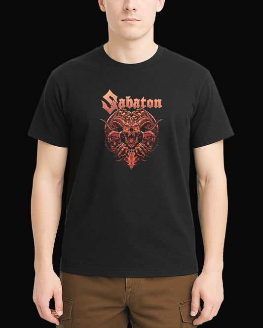 Sabaton The War Siyah Tişört