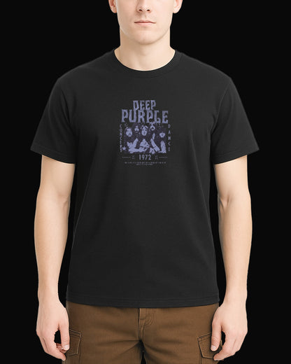 Deep Purple Fireball Siyah Tişört V2