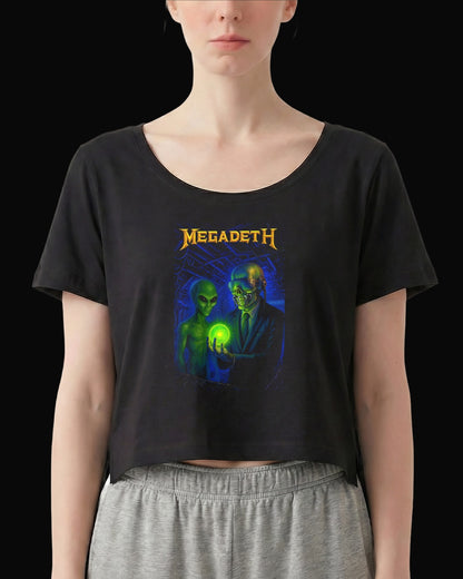 Megadeth Rust In Peace-2 Siyah Kadın Tişört