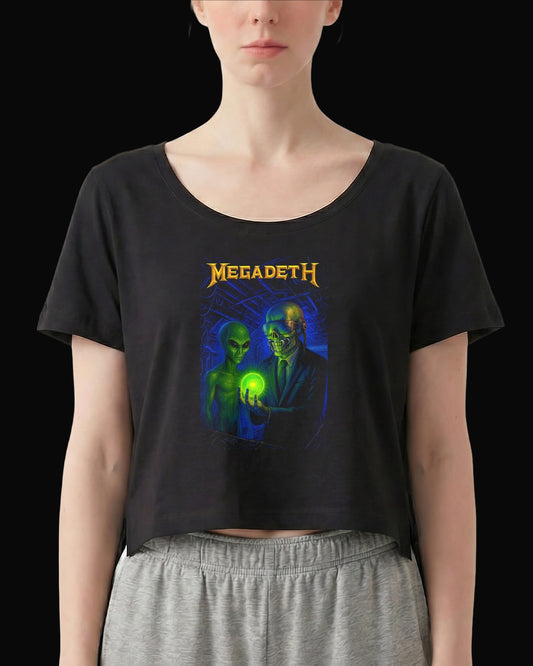 Megadeth Rust In Peace-2 Siyah Kadın Tişört