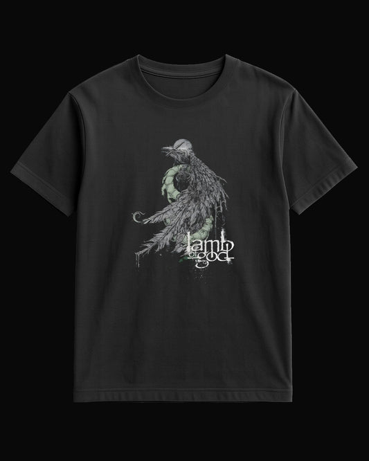 Lamb Of God Bone and Feather Siyah Tişört