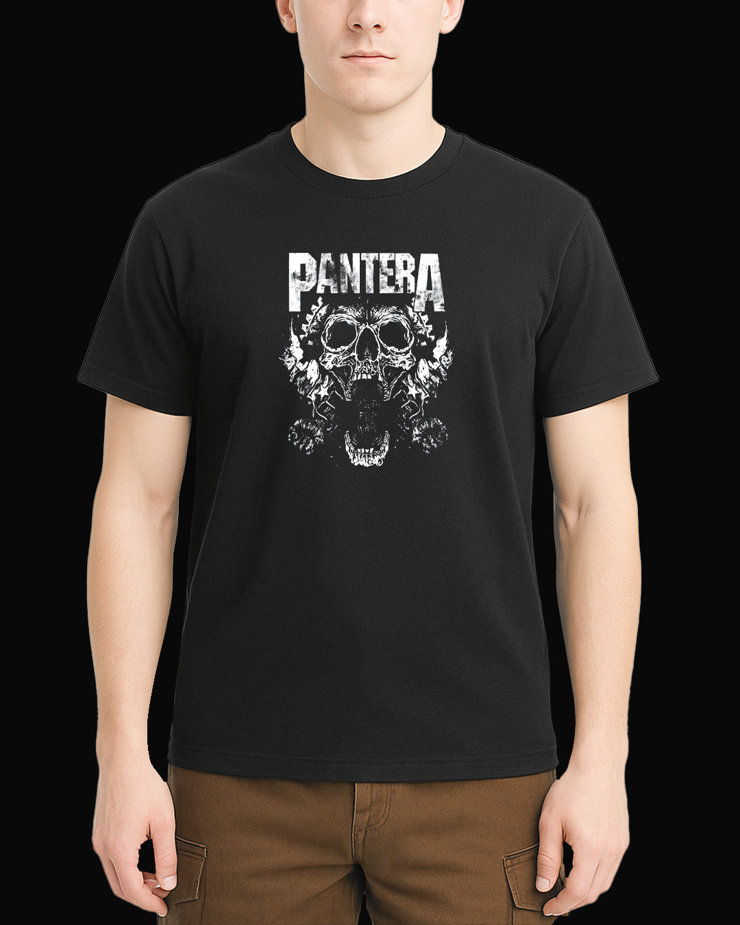 Pantera Mouth for War Siyah Tişört