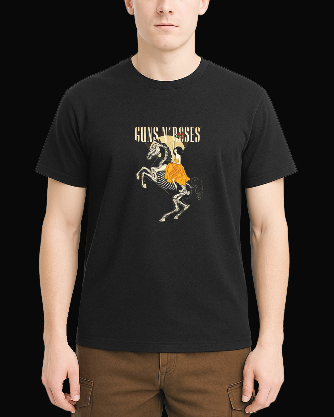 Guns N' Roses Vamonos! Siyah Tişört