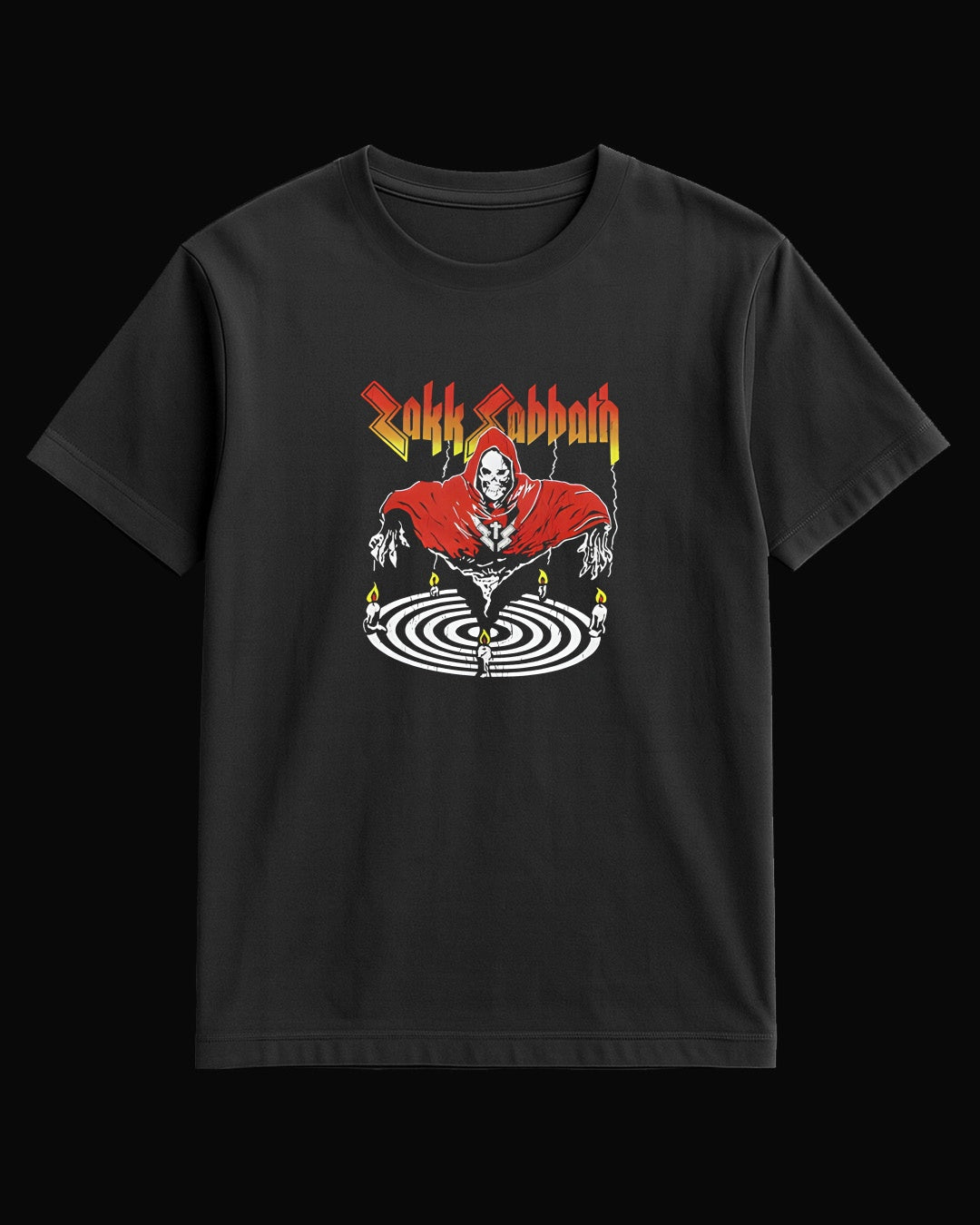 Black Label Society Zakk Sabbath Sırt Baskılı Siyah Tişört