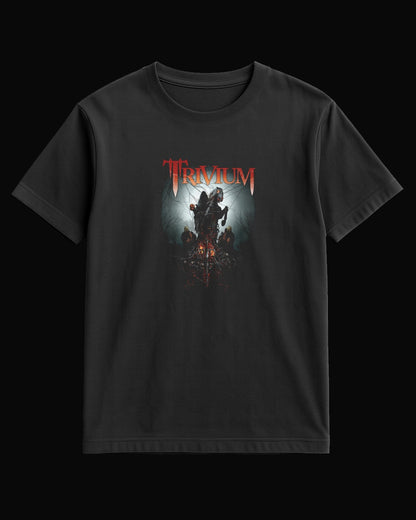 Trivium The Crusade Siyah Tişört