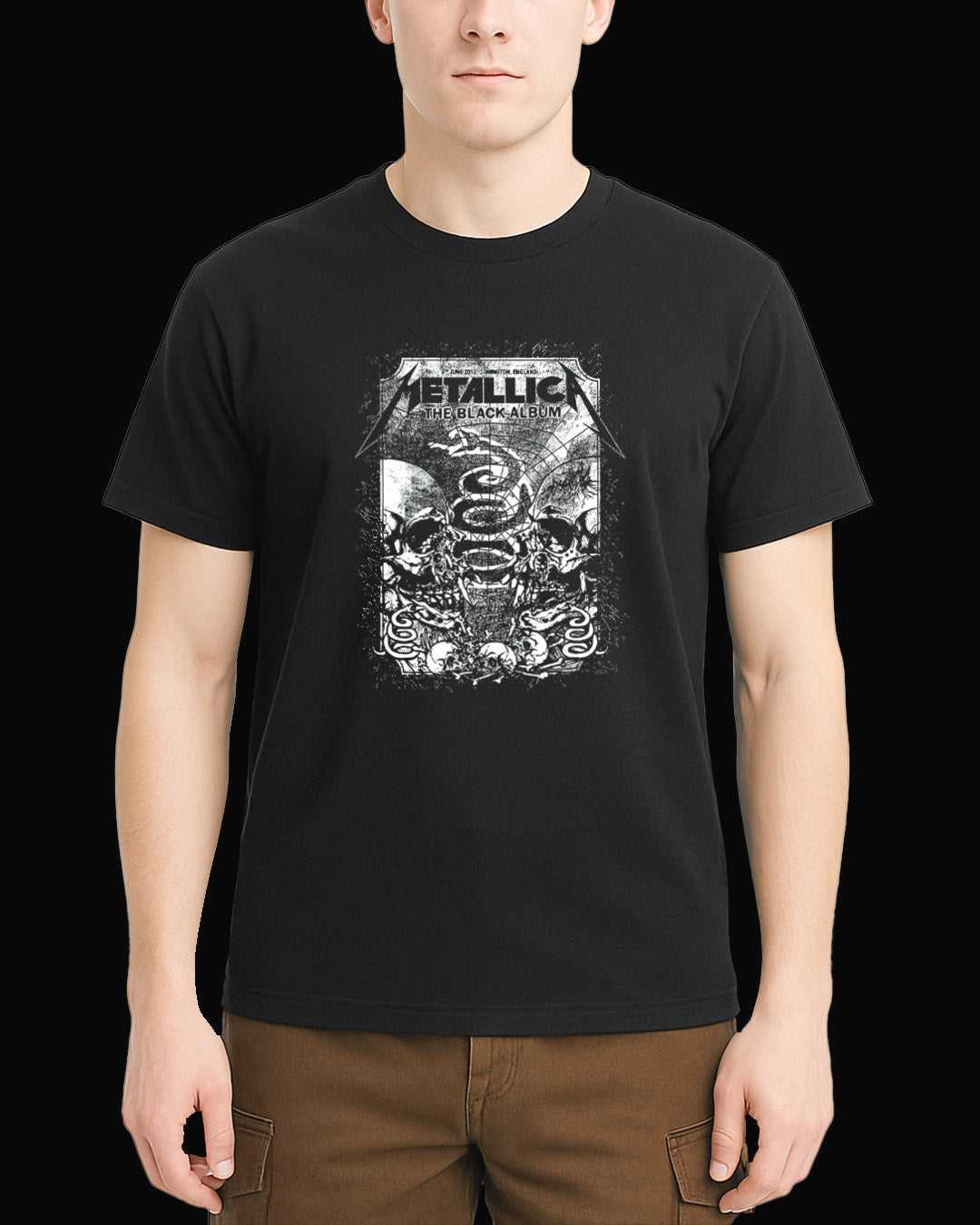 Metallica The Black Album Siyah Tişört