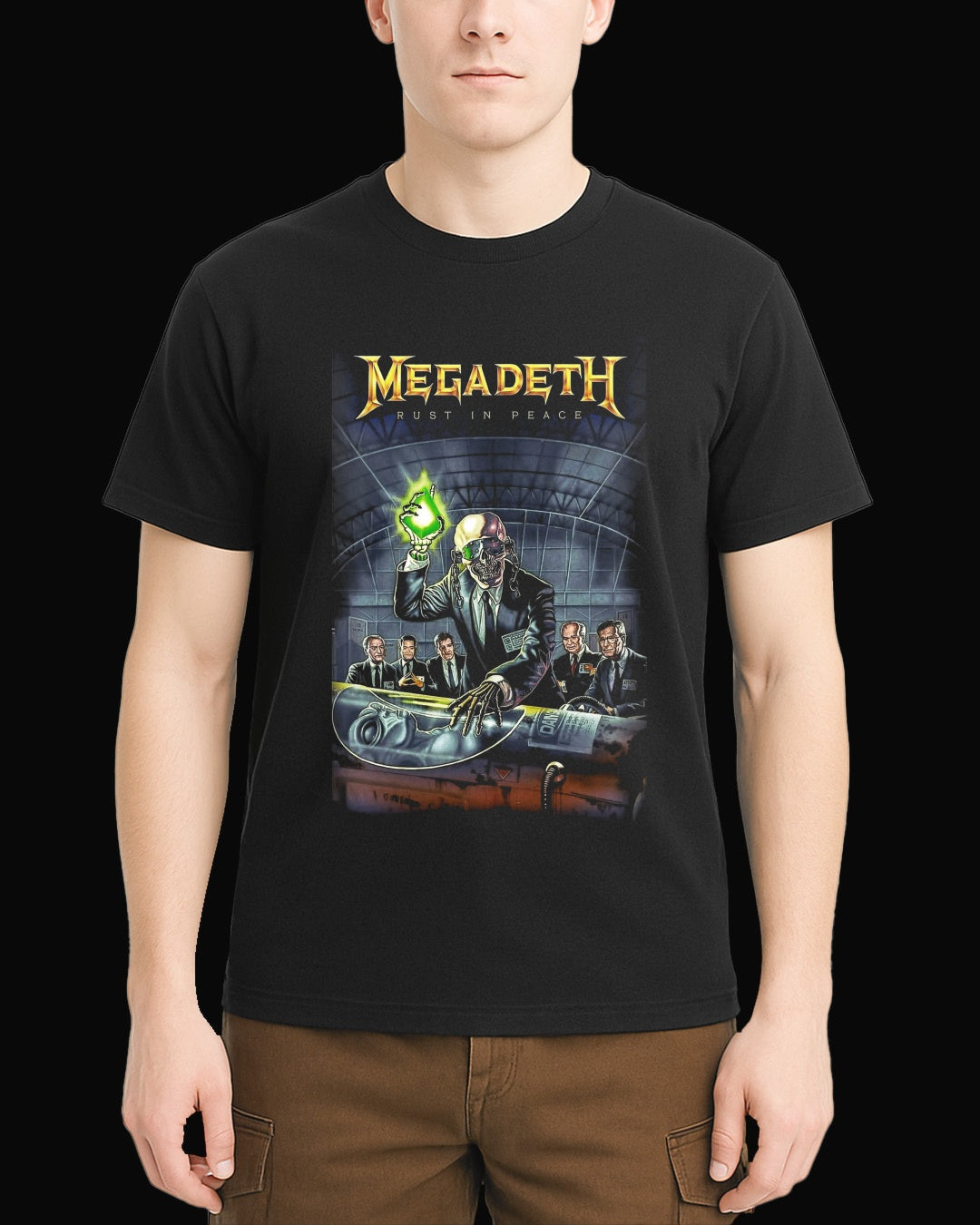 Megadeth Rust In Peace-3 Siyah Tişört