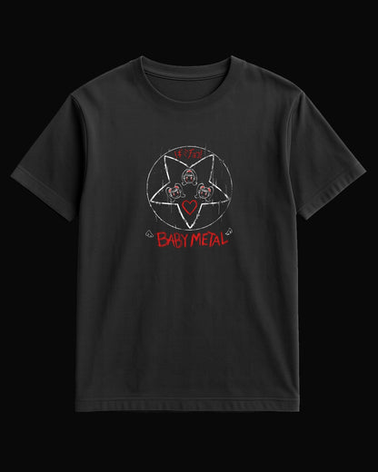 Babymetal Rock Star! Siyah Tişört
