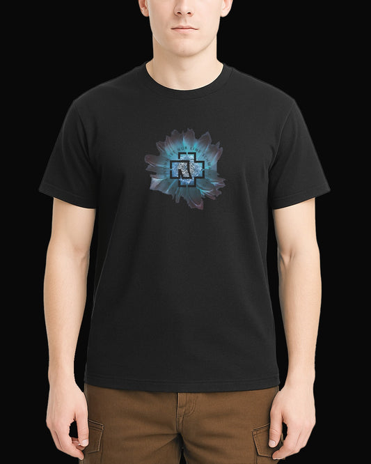 Rammstein Menekşe Siyah Tişört