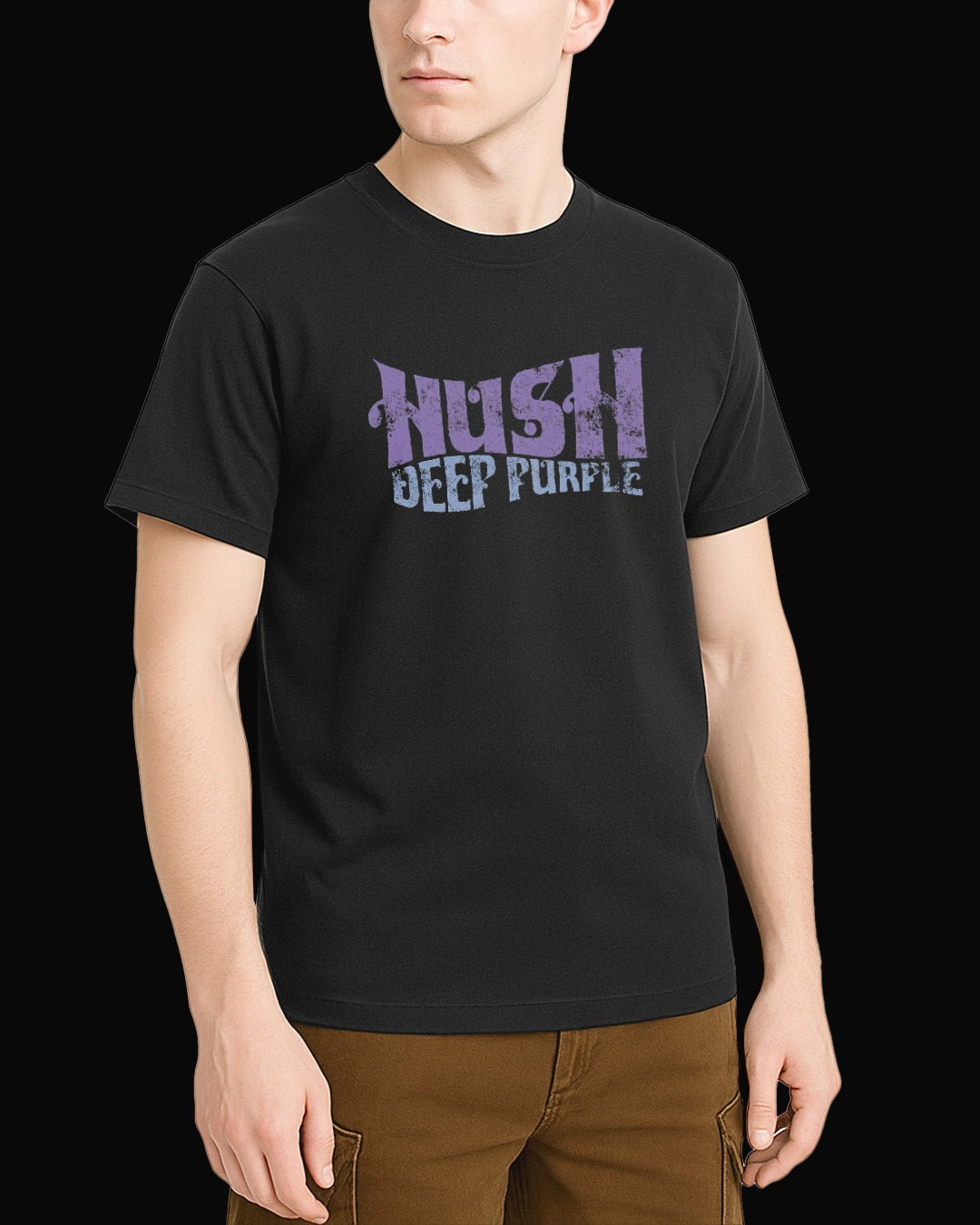 Deep Purple HUSH Siyah Tişört