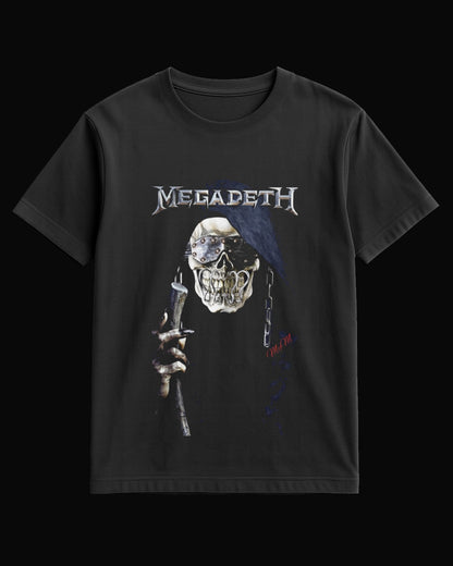 Megadeth Grup Logo Siyah Tişört V2