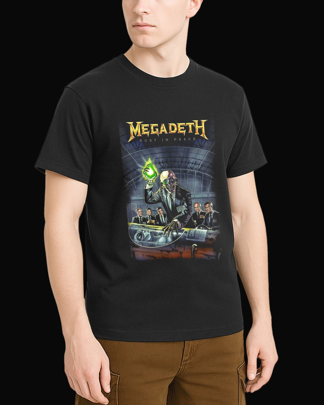 Megadeth Rust In Peace-3 Siyah Tişört