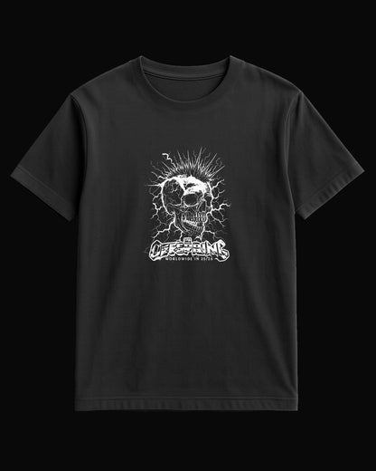 The Offspring Mohawk Skull Siyah Tişört
