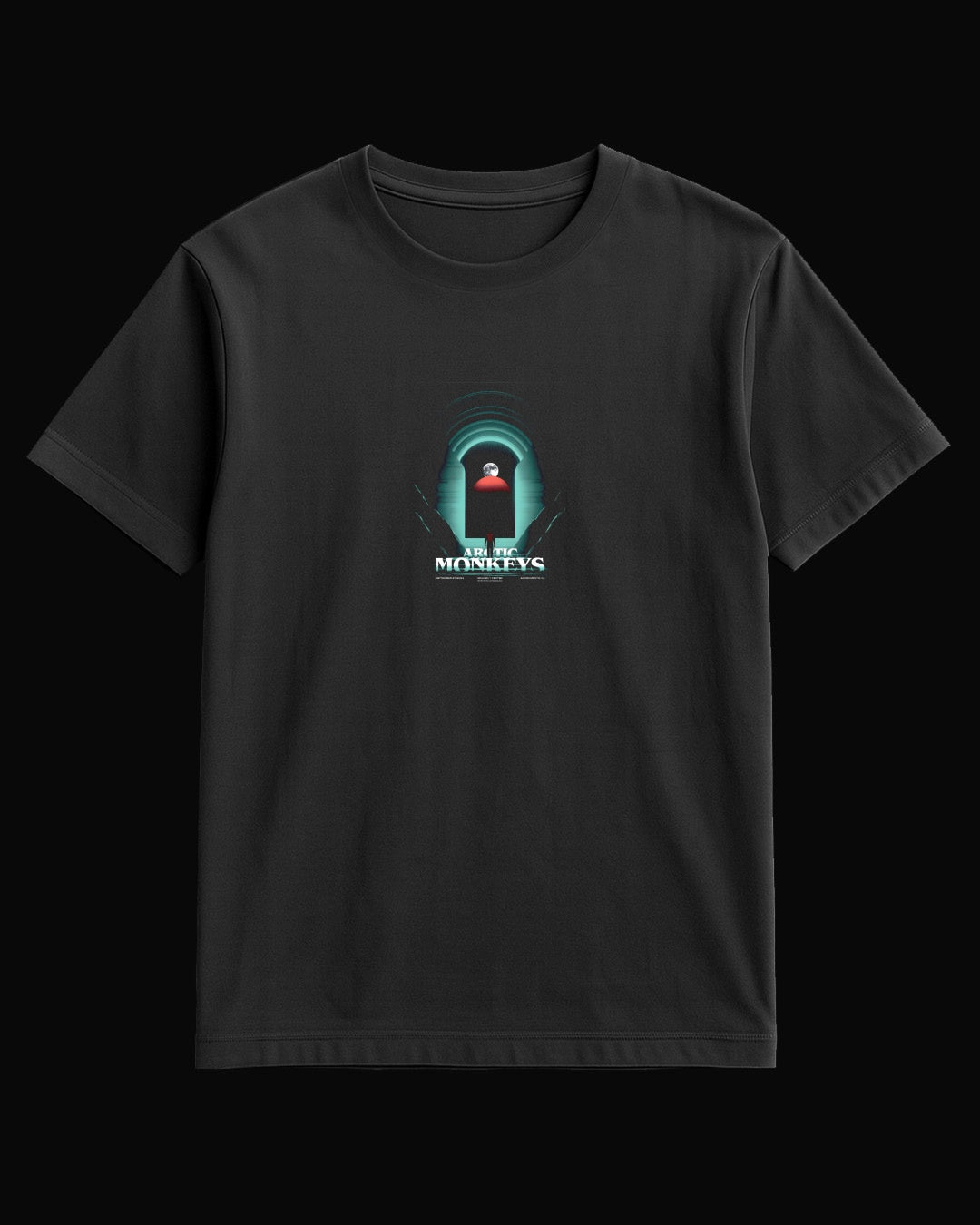 Arctic Monkeys Keyhole to Moon Siyah Tişört