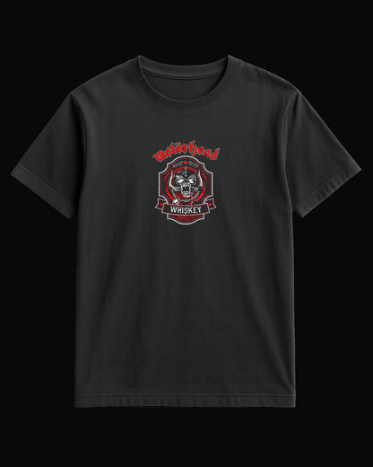 Motörhead Whiskey Drink Loud! Siyah Tişört