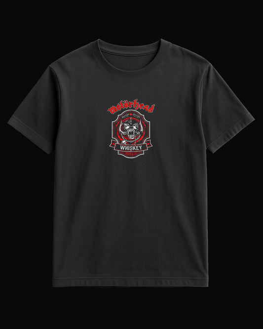Motörhead Whiskey Drink Loud! Black T-Shirt