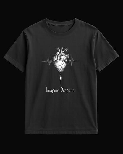 Imagine Dragons Pathway to my Heart Siyah Tişört