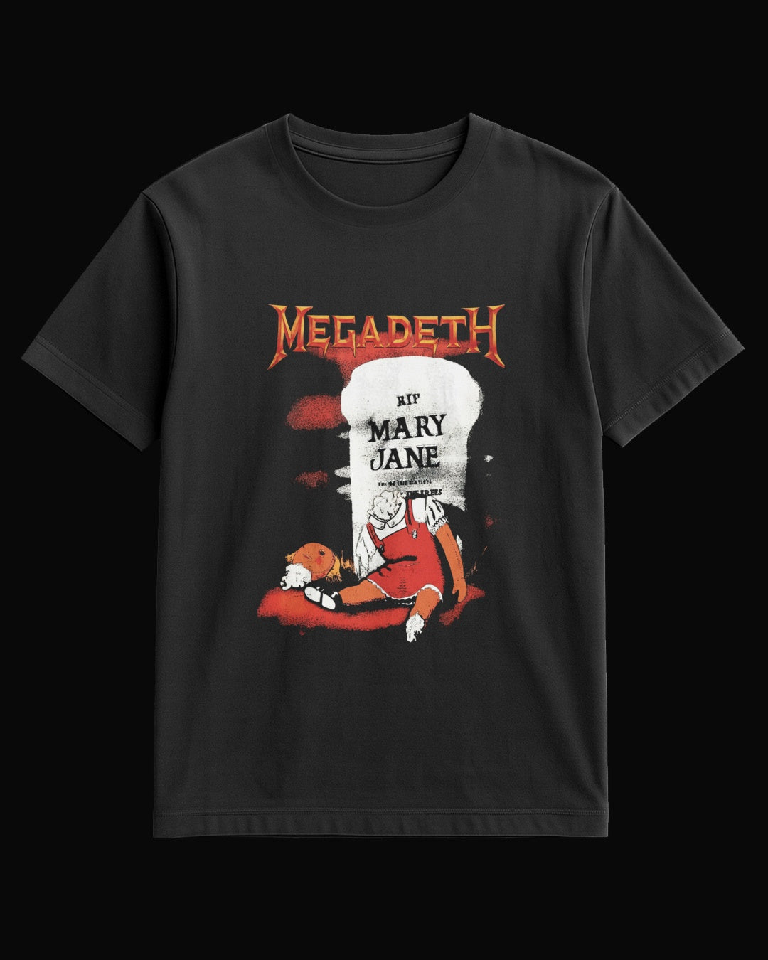 Megadeth RIP Mary Jane Siyah Tişört