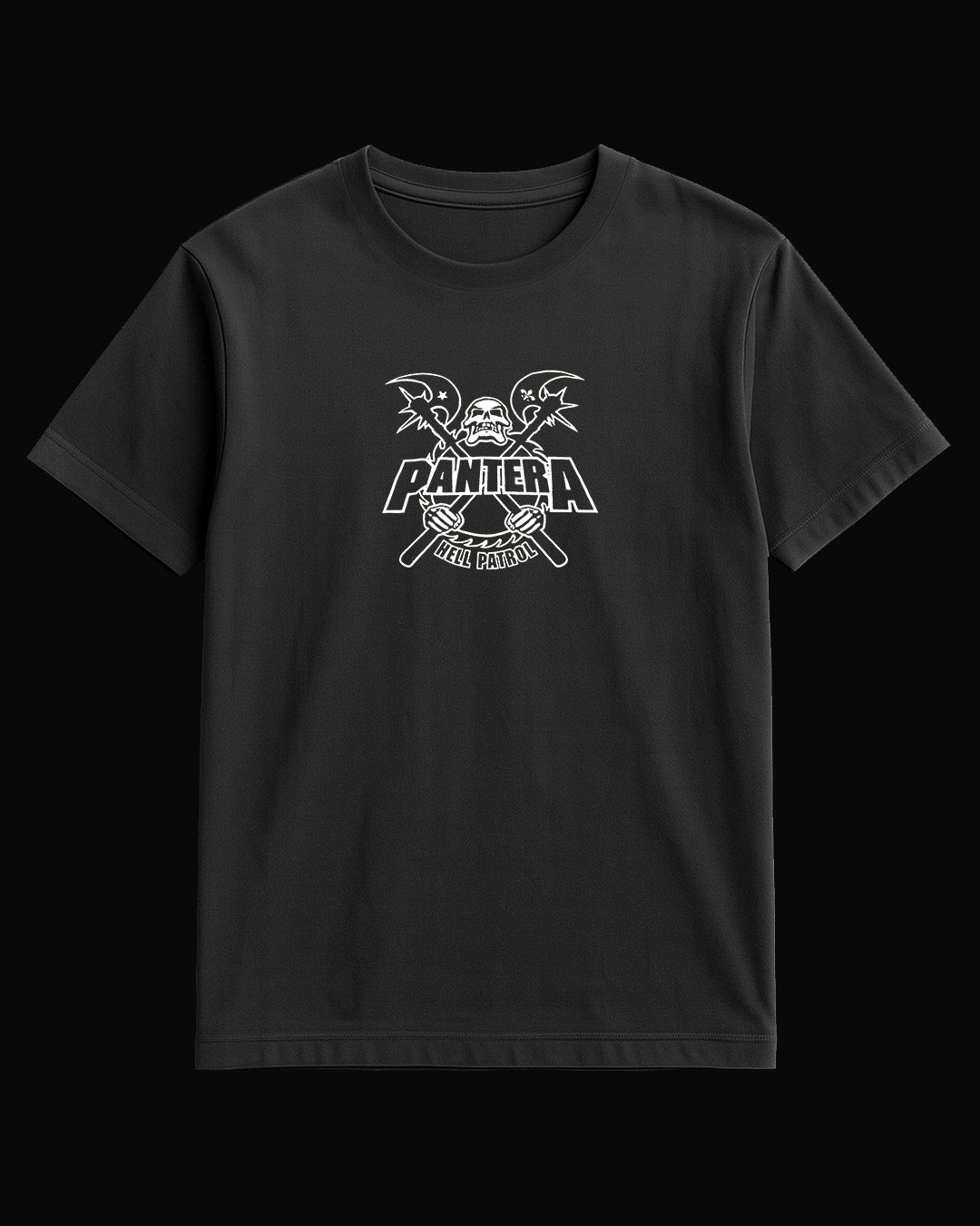 Pantera Hell Patrol Black T-Shirt