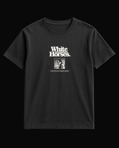Wolf Alice White Horses Siyah Tişört