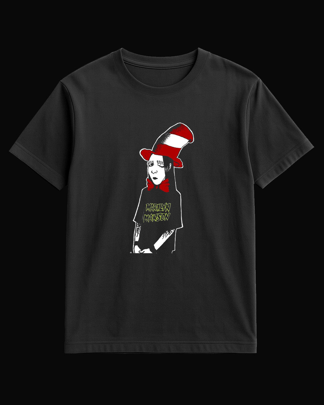Marilyn Manson The Spooky Kid Siyah Tişört