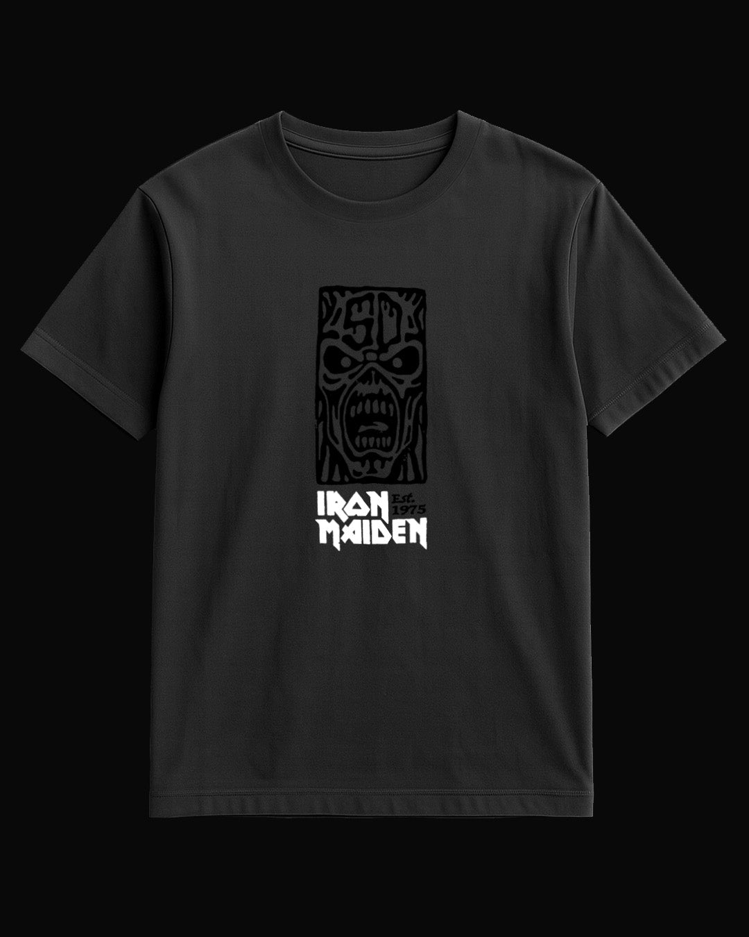 Iron Maiden Est. 1975 Siyah Tişört