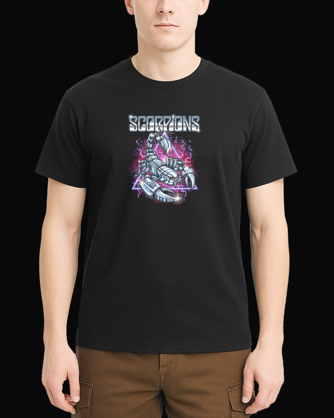 Scorpions Neo-Scorp Siyah Tişört