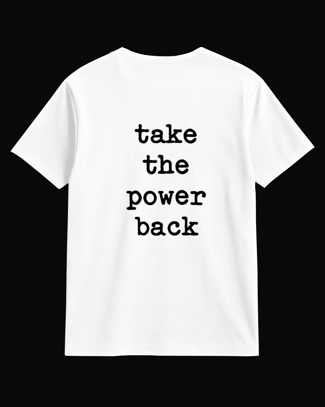 Rage Againts The Machine Take the Power Beyaz Tişört