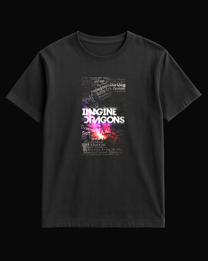 Imagine Dragons Some Tunes Siyah Tişört