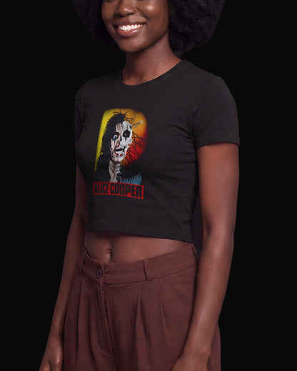 Alice Cooper From The Inside Siyah Baby Tee Tişört