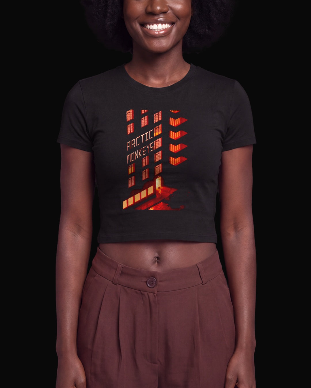 Arctic Monkeys Hotel Rooms Siyah Baby Tee Tişört